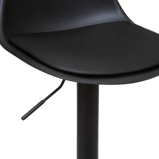 3S. x Home Chaise De Bar Ajustable AIKO Noir Best