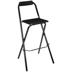 3S. x Home Chaise de Bar LOUNA Noir Hot