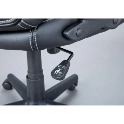 3S. x Home Chaise De Bureau ANDO Noir & Gris Sale