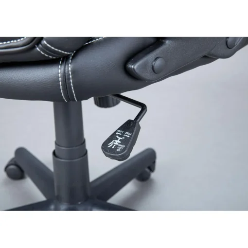 3S. x Home Chaise De Bureau ANDO Noir & Gris Sale