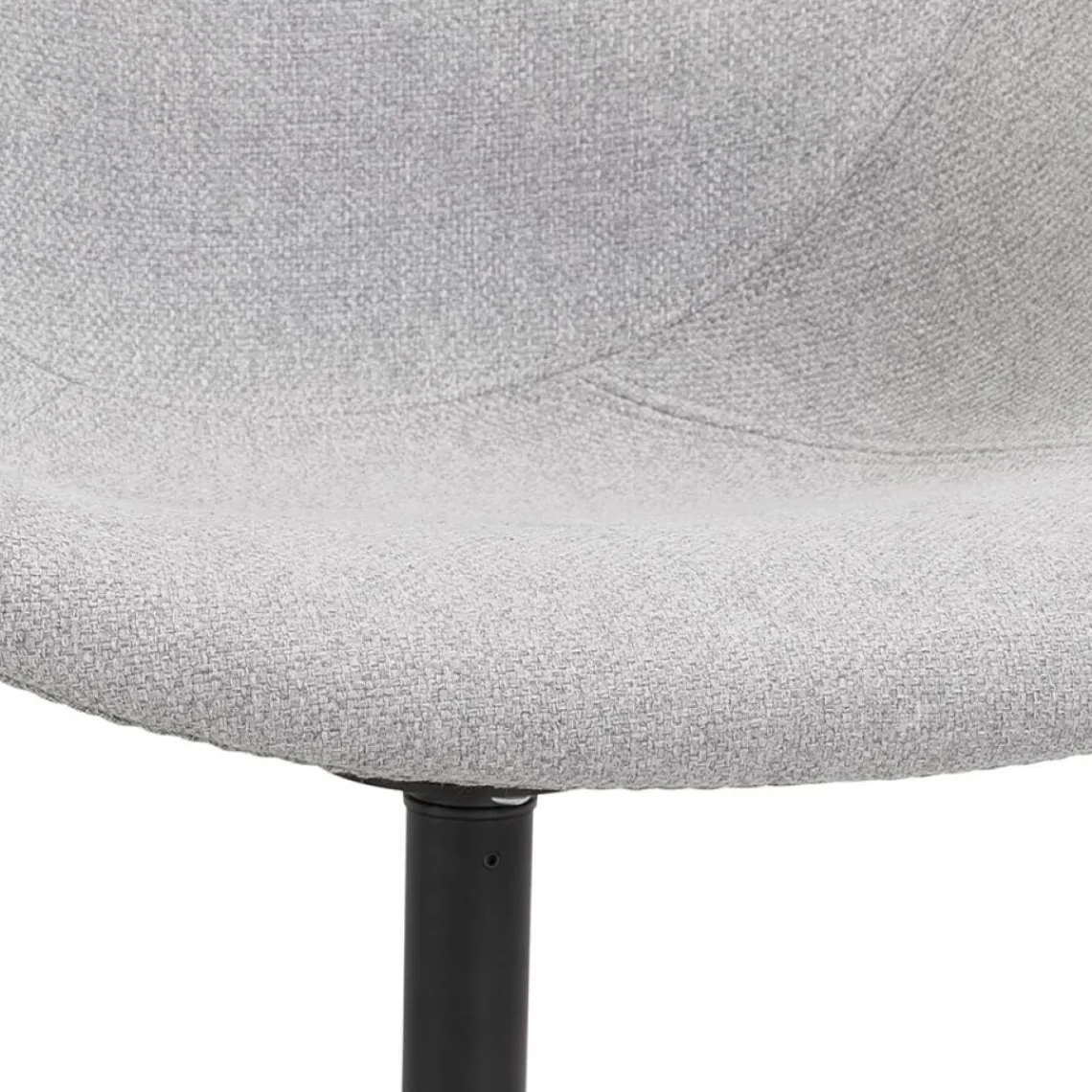 ALTEREGO Chaise de bureau avec accoudoirs 'ASTRA' gris clair Best