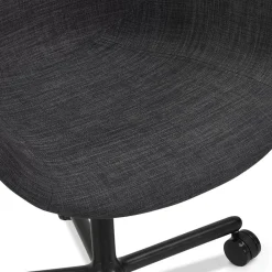 ALTEREGO Chaise de bureau avec accoudoirs 'ASTRA' gris foncé Best