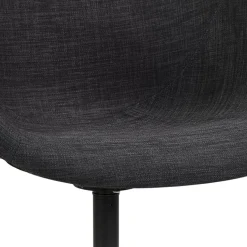 ALTEREGO Chaise de bureau avec accoudoirs 'ASTRA' gris foncé Best