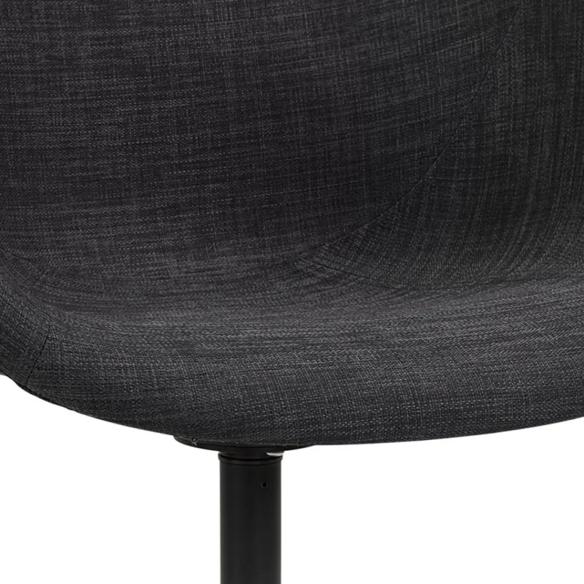 ALTEREGO Chaise de bureau avec accoudoirs 'ASTRA' gris foncé Best