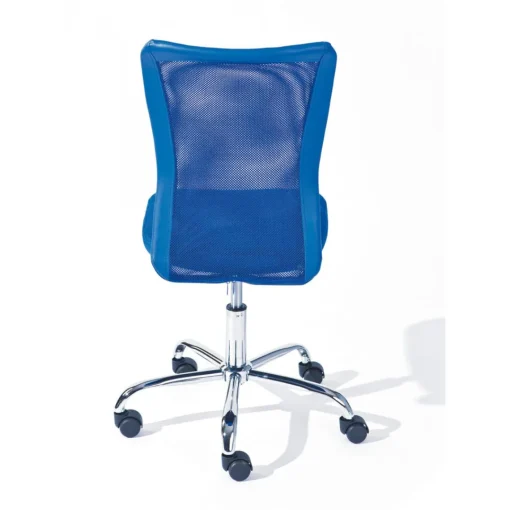 3S. x Home Chaise de bureau enfant à roulettes Bleu DUTEL New