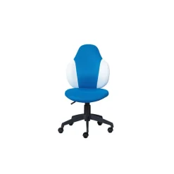 3S. x Home Chaise De Bureau Enfant JESSI /Blanc Bleu Hot