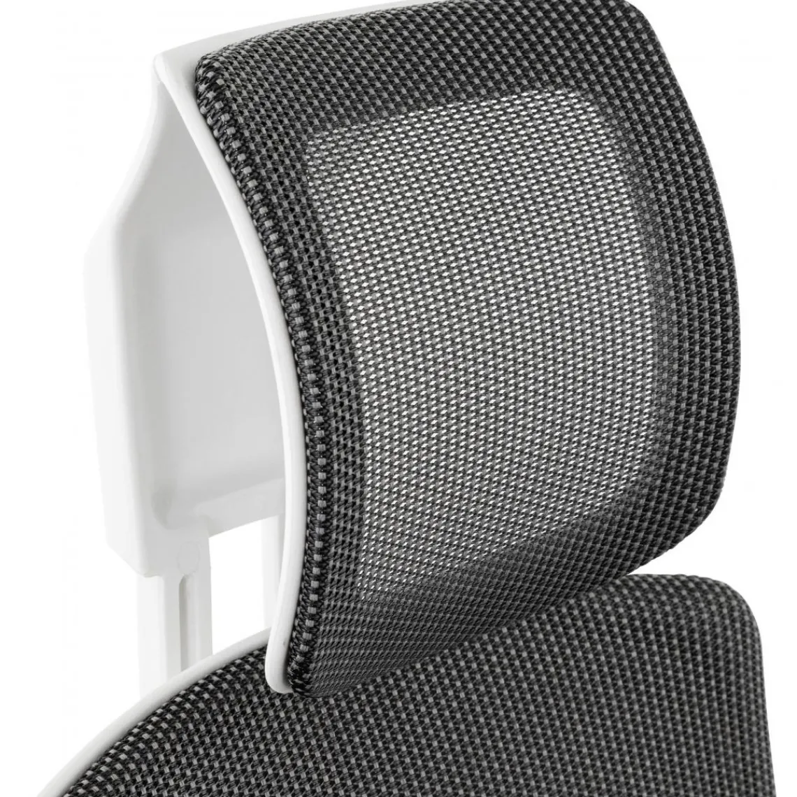 ALTEREGO Chaise de bureau ergonomique tissu noir SALOO Clearance