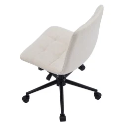 Nordlys Chaise de Bureau Ergonomique Reglable Beige Discount