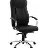 ALTEREGO Chaise de bureau noir mobile LANER Clearance