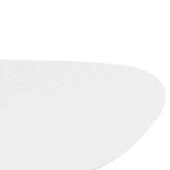 ALTEREGO Chaise design 'GAUDY' blanche style industriel avec pied en métal noir Sale