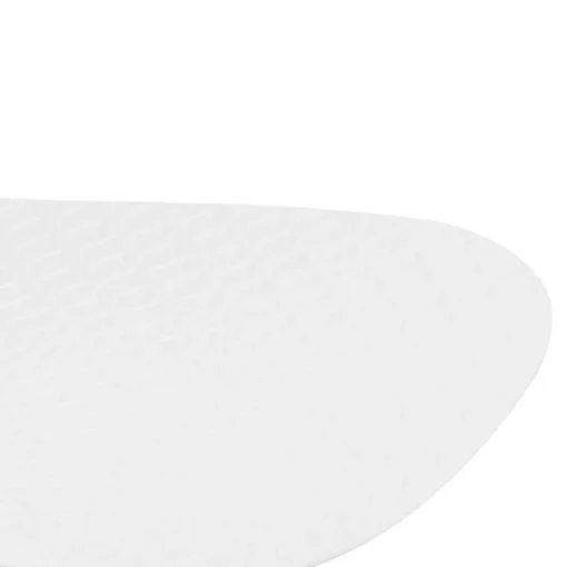 ALTEREGO Chaise design 'GAUDY' blanche style industriel avec pied en métal noir Sale