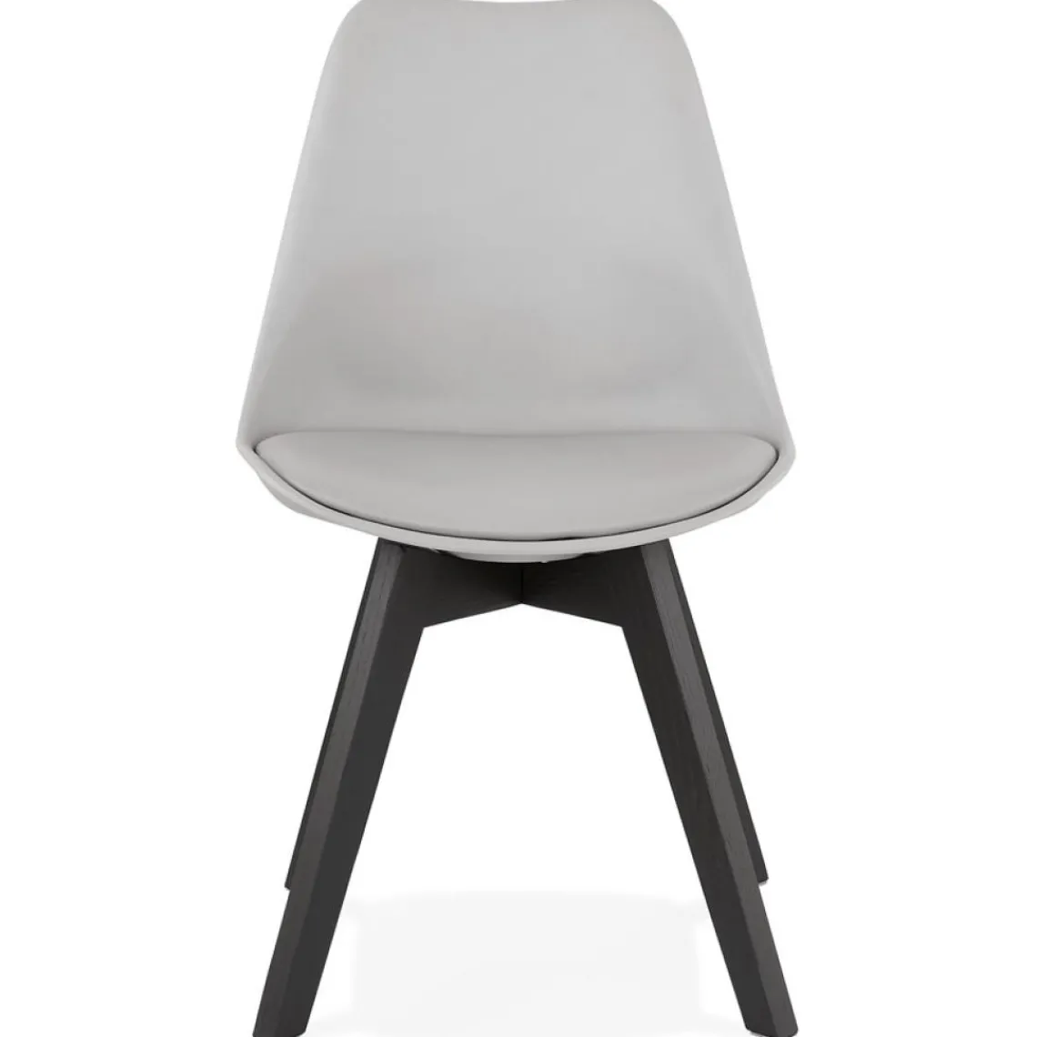 ALTEREGO Chaise design 'TAPAS' grise Hot