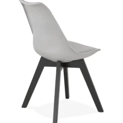 ALTEREGO Chaise design 'TAPAS' grise Hot