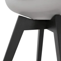 ALTEREGO Chaise design 'TAPAS' grise Hot