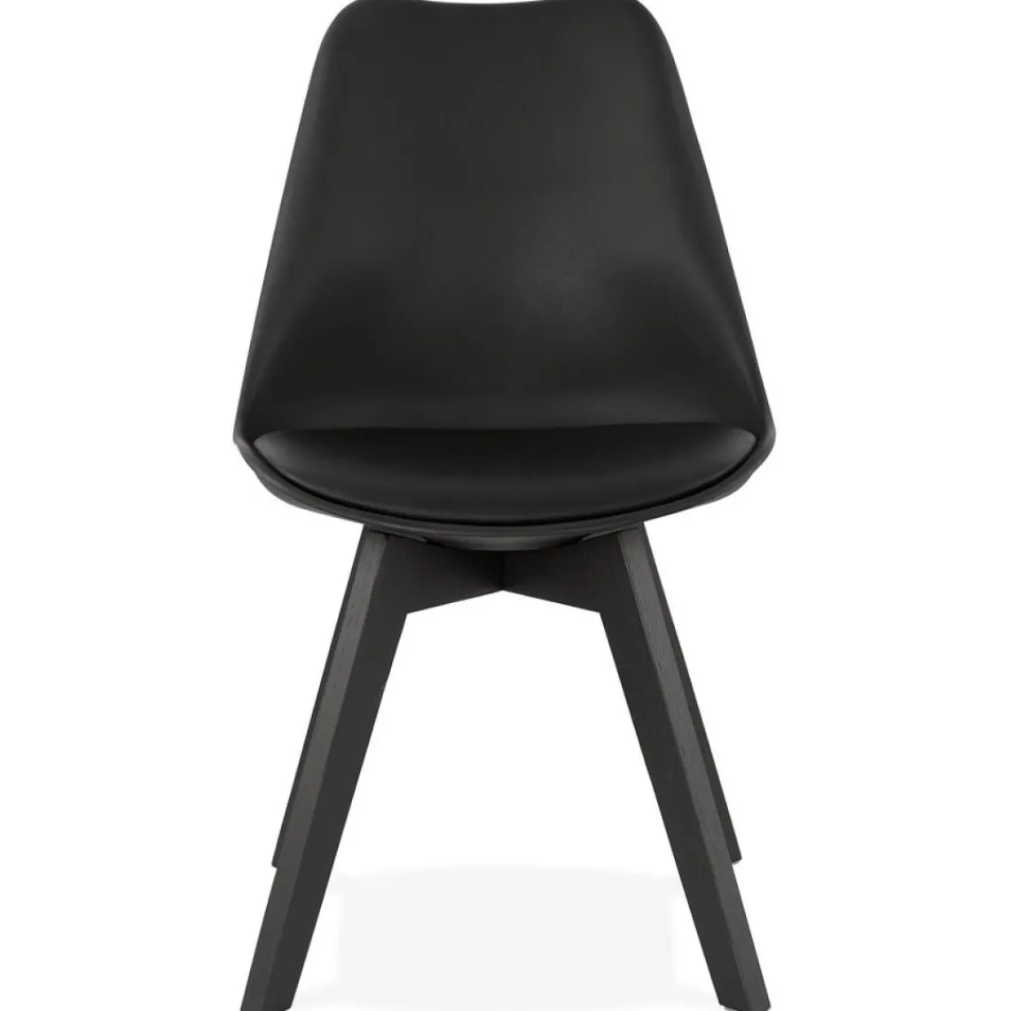 ALTEREGO Chaise design 'TAPAS' noire Sale