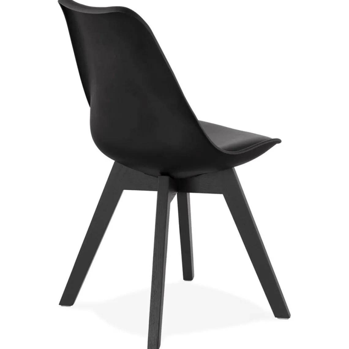 ALTEREGO Chaise design 'TAPAS' noire Sale