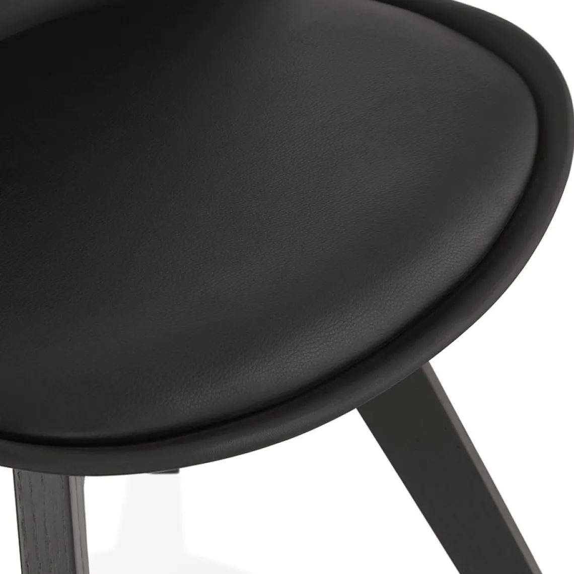 ALTEREGO Chaise design 'TAPAS' noire Sale