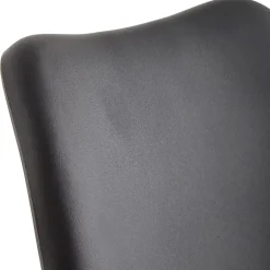 ALTEREGO Chaise scandinave 'GOUJA' noire Hot