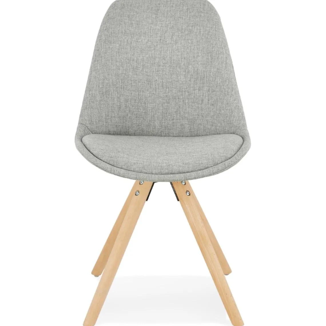 ALTEREGO Chaise scandinave 'HIPHOP' en tissu gris Online