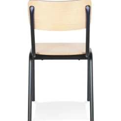 ALTEREGO Chaise style écolier 'MASTER' finition naturelle classique Online