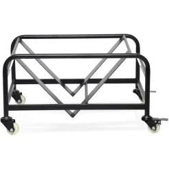 ALTEREGO Chariot 'TROLLY' noir pour transport de chaises 'PILA' Clearance