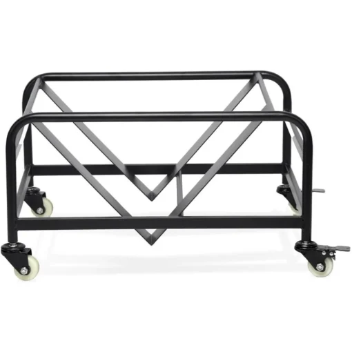 ALTEREGO Chariot 'TROLLY' noir pour transport de chaises 'PILA' Clearance