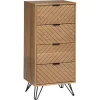3S. x Home Chiffonnier 4 tiroirs Naomi Online