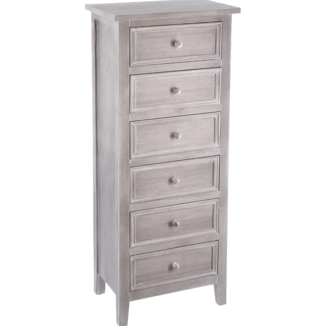 3S. x Home Chiffonnier bois Blanc New