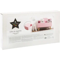 3S. x Home Coffre nuage Rose Hot