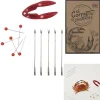 3S. x Home Coffret Crustacés Pince X1 Pique Fourchette X6 M12 New