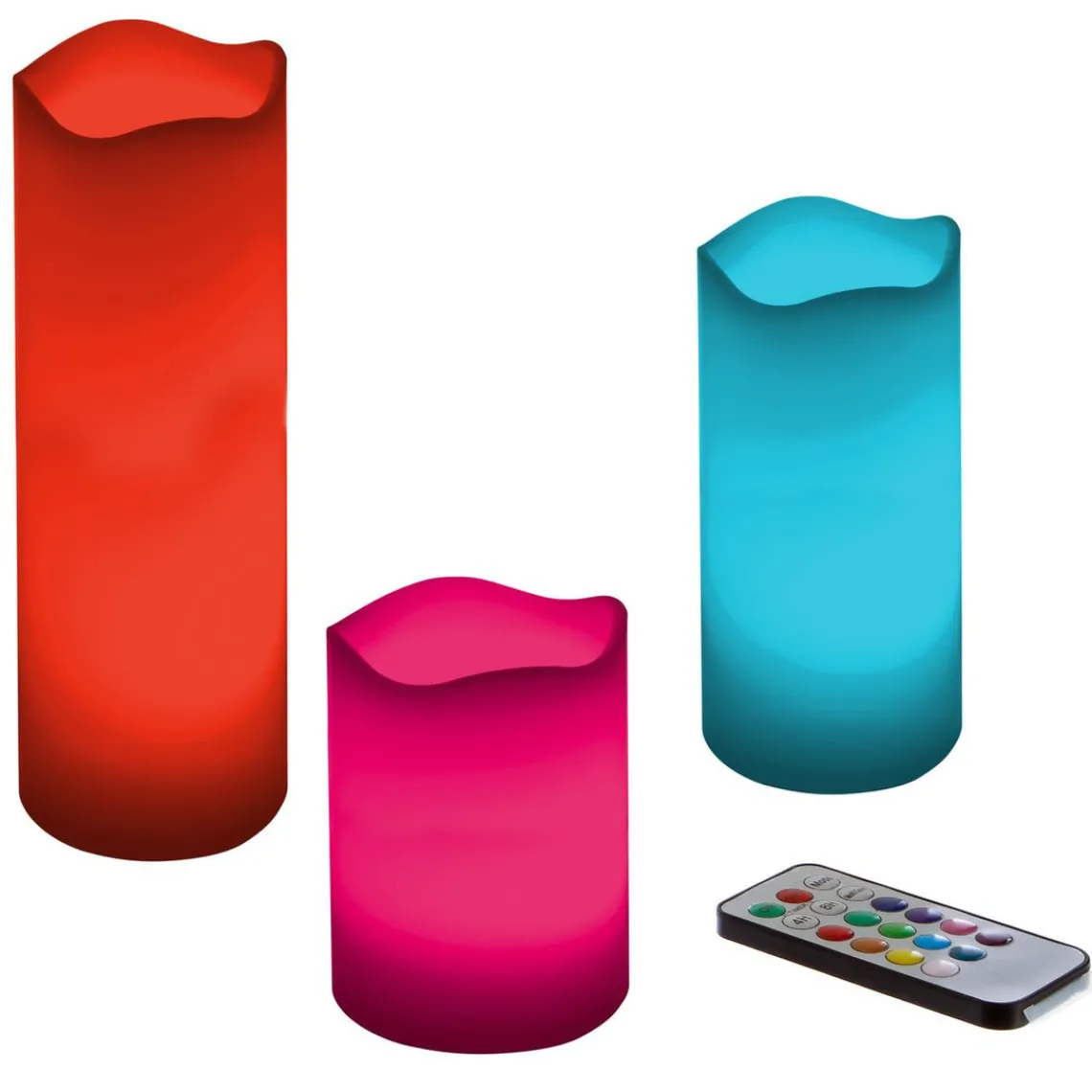 3S. x Home Coffret de 3 bougies LED Clearance