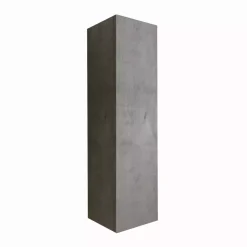 3S. x Home Colonne 1 Porte à poser coloris Béton Système Push Pull Clearance