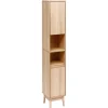 3S. x Home Colonne 2 portes Abana bois clair New