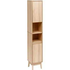 3S. x Home Colonne 2 portes Abana bois clair New