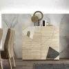 3S. x Home Commode 2 portes beige Discount