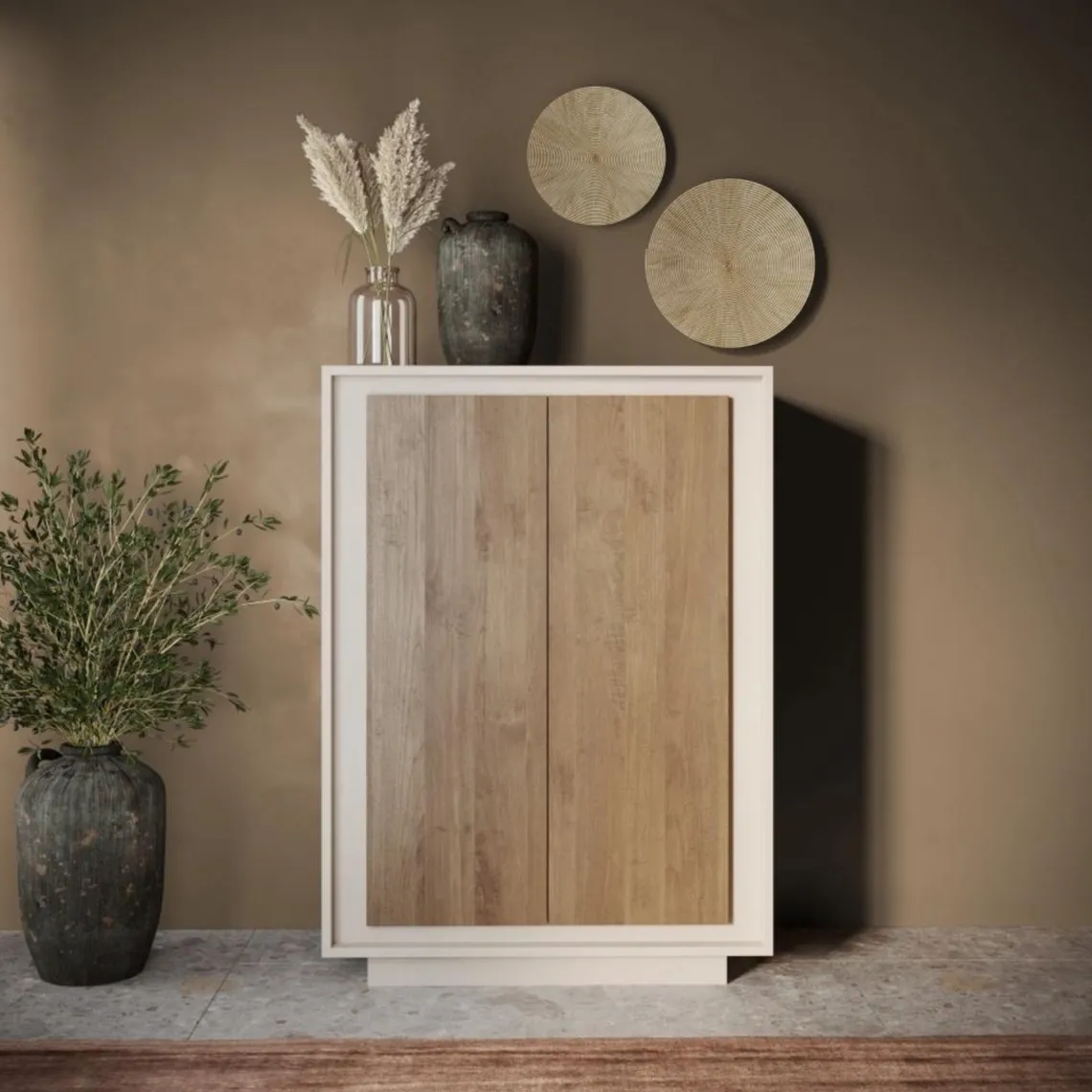 3S. x Home Commode 2 portes cashmere Best