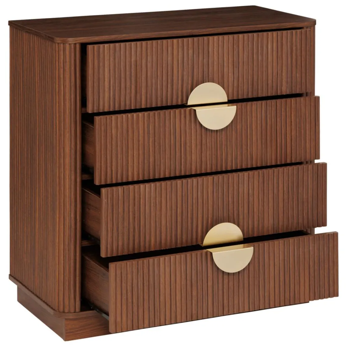 3S. x Home Commode 3 étagères Wany marron Clearance