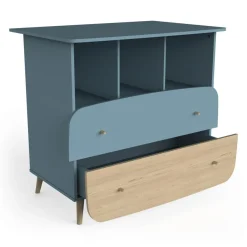 3 SUISSES Commode 2 tiroirs avec 3 niches FIRMIANA Hot