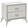 3S. x Home Commode 2 tiroirs Granite gris Best