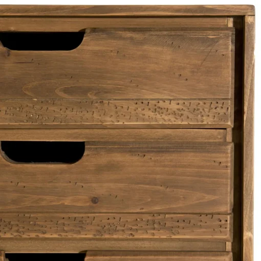 Macabane Commode ANDY Scandi Bois 4 Tiroirs Sapin