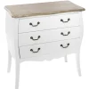 3S. x Home Commode chrysa naturel 3 tiroirs Best