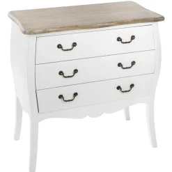 3S. x Home Commode chrysa naturel 3 tiroirs Best
