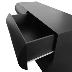 3S. x Home Commode design 6 tiroirs arrondis Mezade Noir Clearance