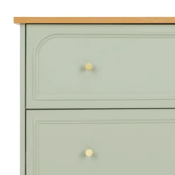 3S. x Home Commode Mohéa Vert céladon 3 tiroirs Sale