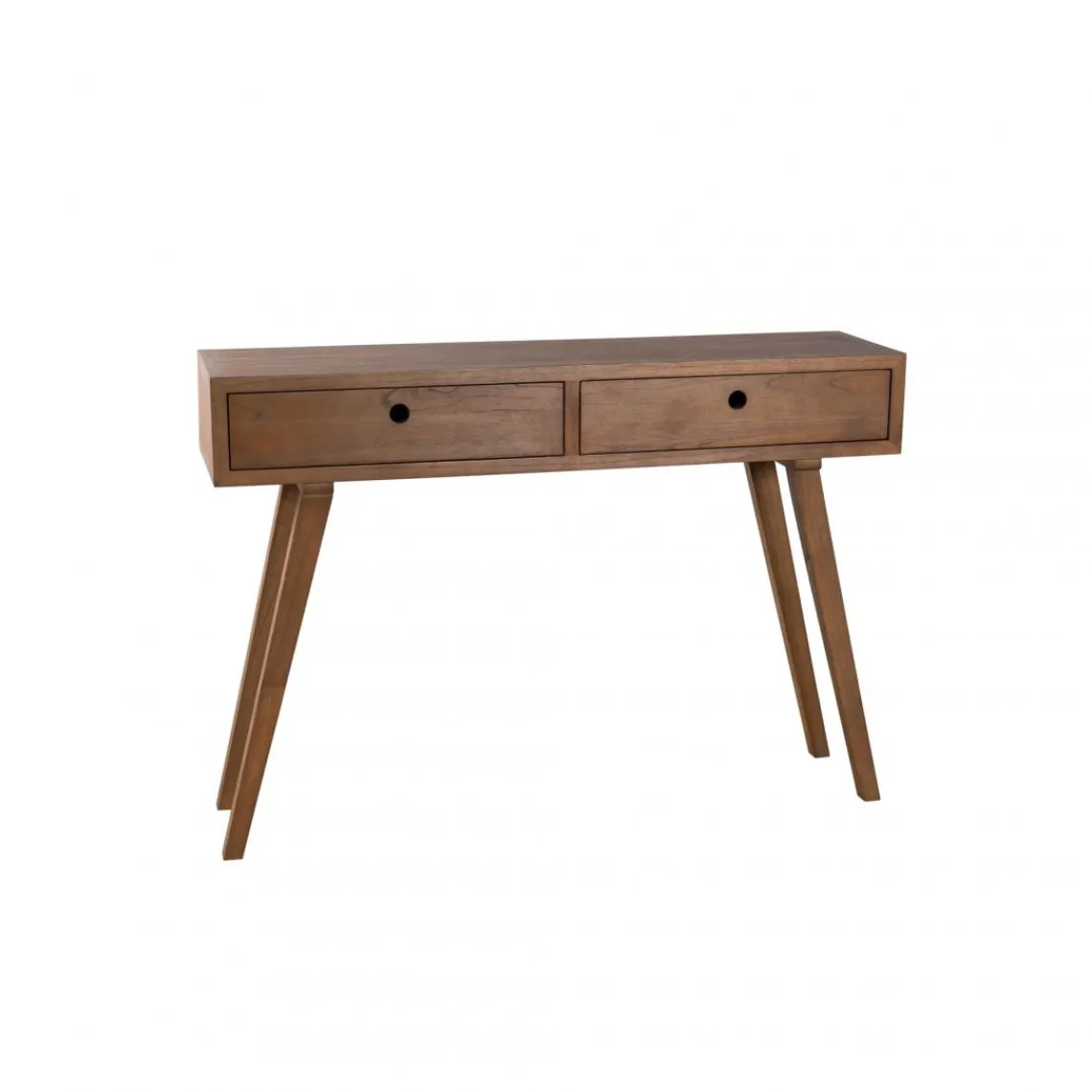 Macabane Console 2 tiroirs style scandinave - Cannelle New