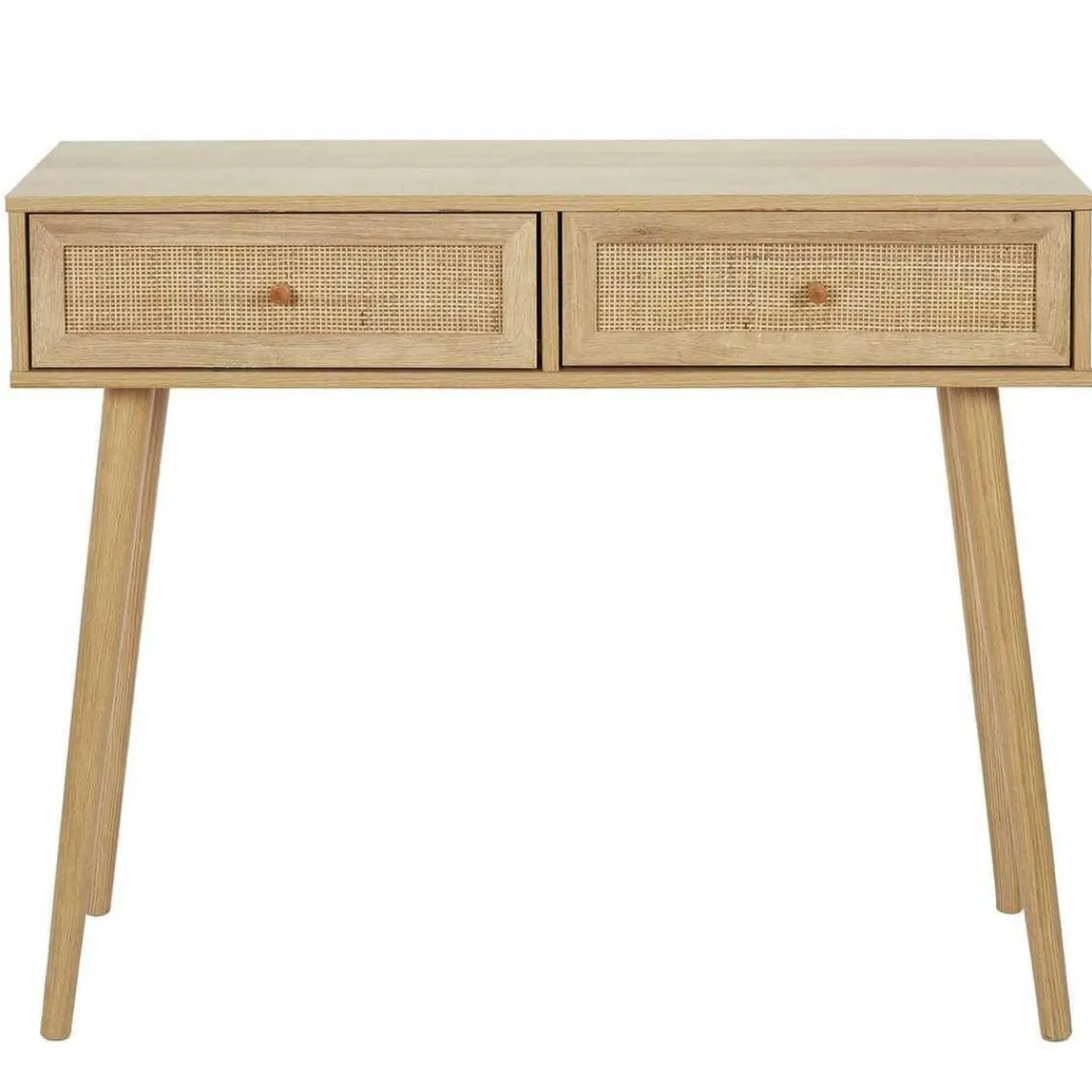 3S. x Home Console d'Entrée 2 Tiroirs en Bois Hot