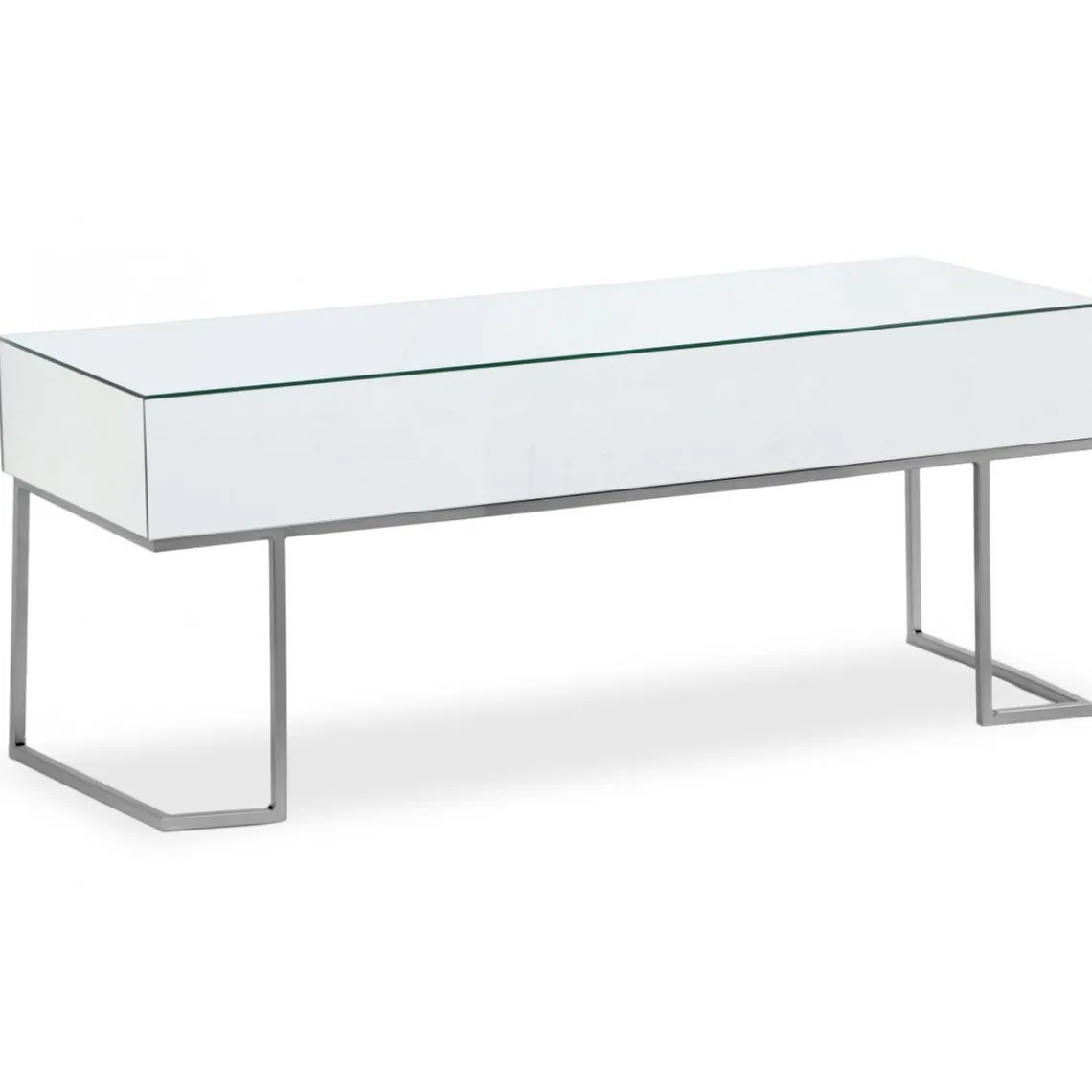 3S. x Home Console en Miroir NARCISSO pieds Argent Hot