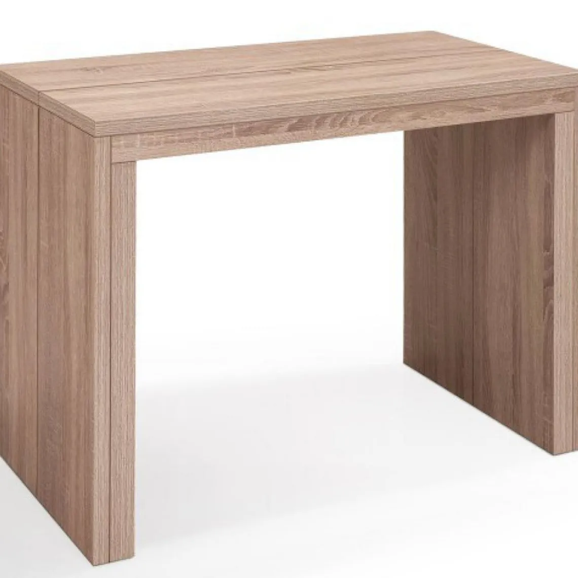 3S. x Home Console extensible chêne clair 250cm mat CHICAGO Hot