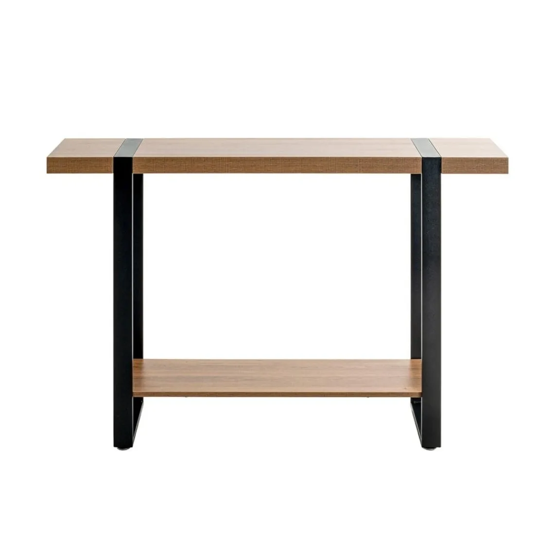 3S. x Home Console finition chêne et structure en acier Online