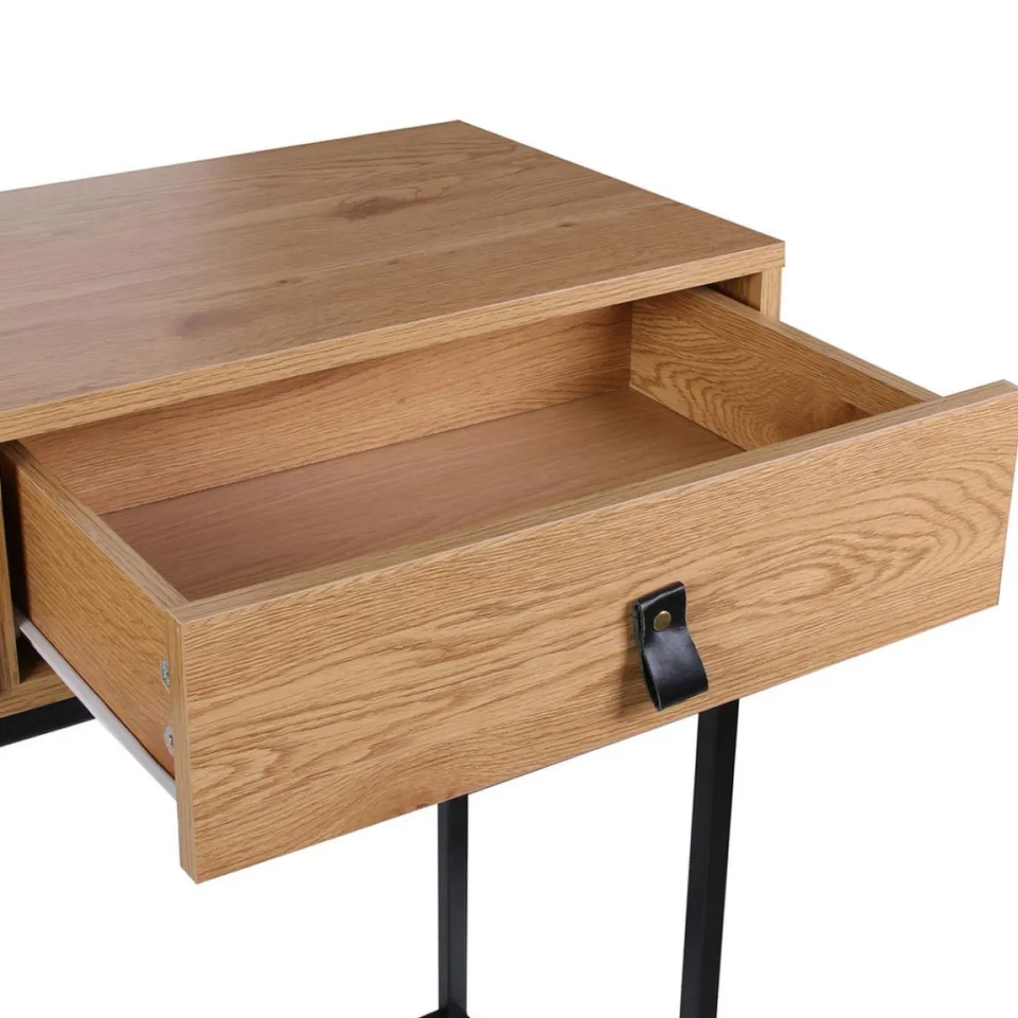 3S. x Home Console industrielle Bois et Métal SALMA Clearance